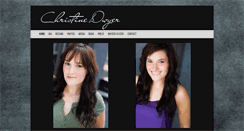 Desktop Screenshot of christine-dwyer.com